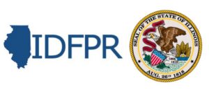 The logo of the Illinois Department of Financial and Professional Regulation